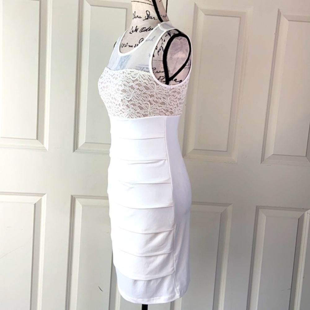NWT Enfocus Studio Lace Bandage Dress - Picture 5 of 10